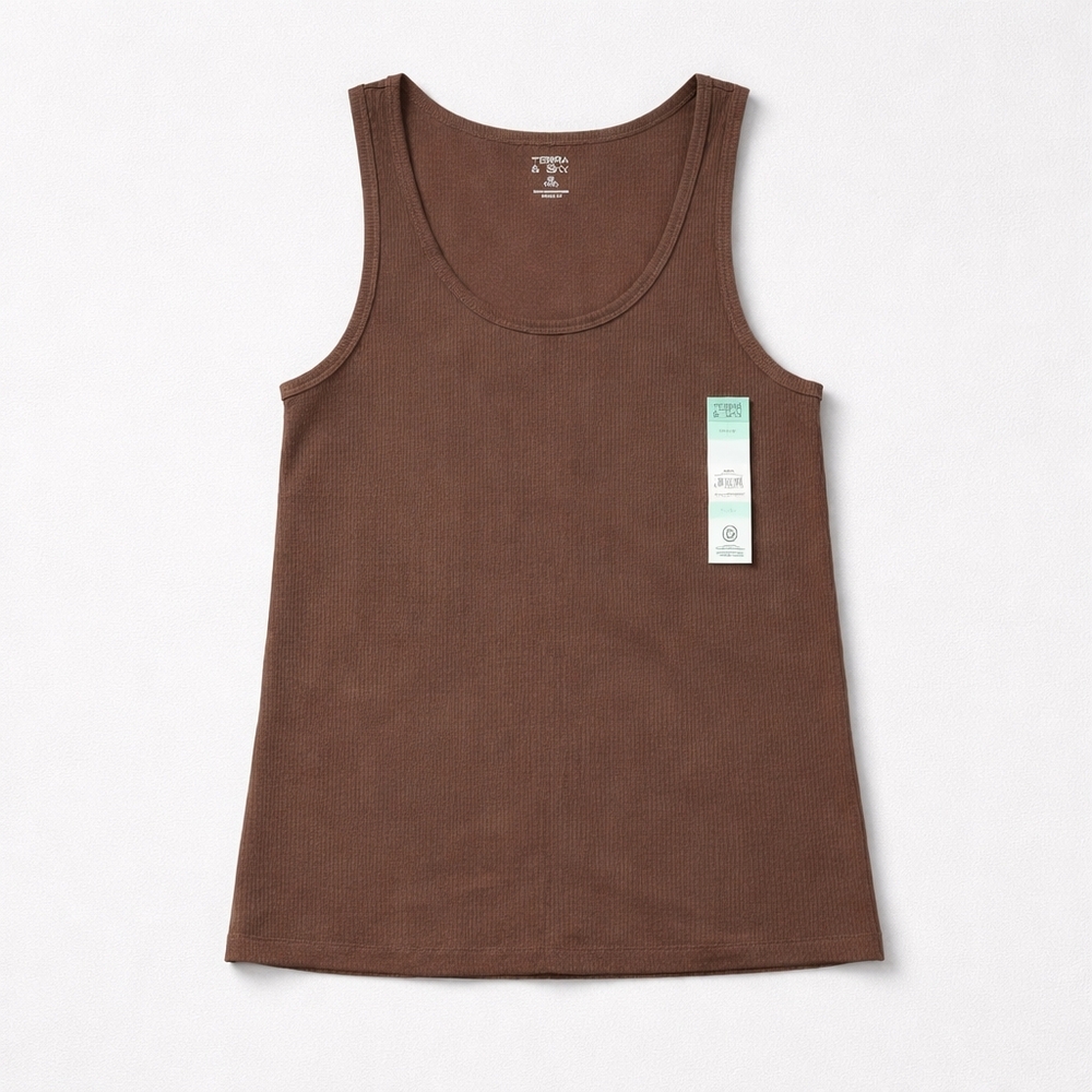 Brown Tank Top B5